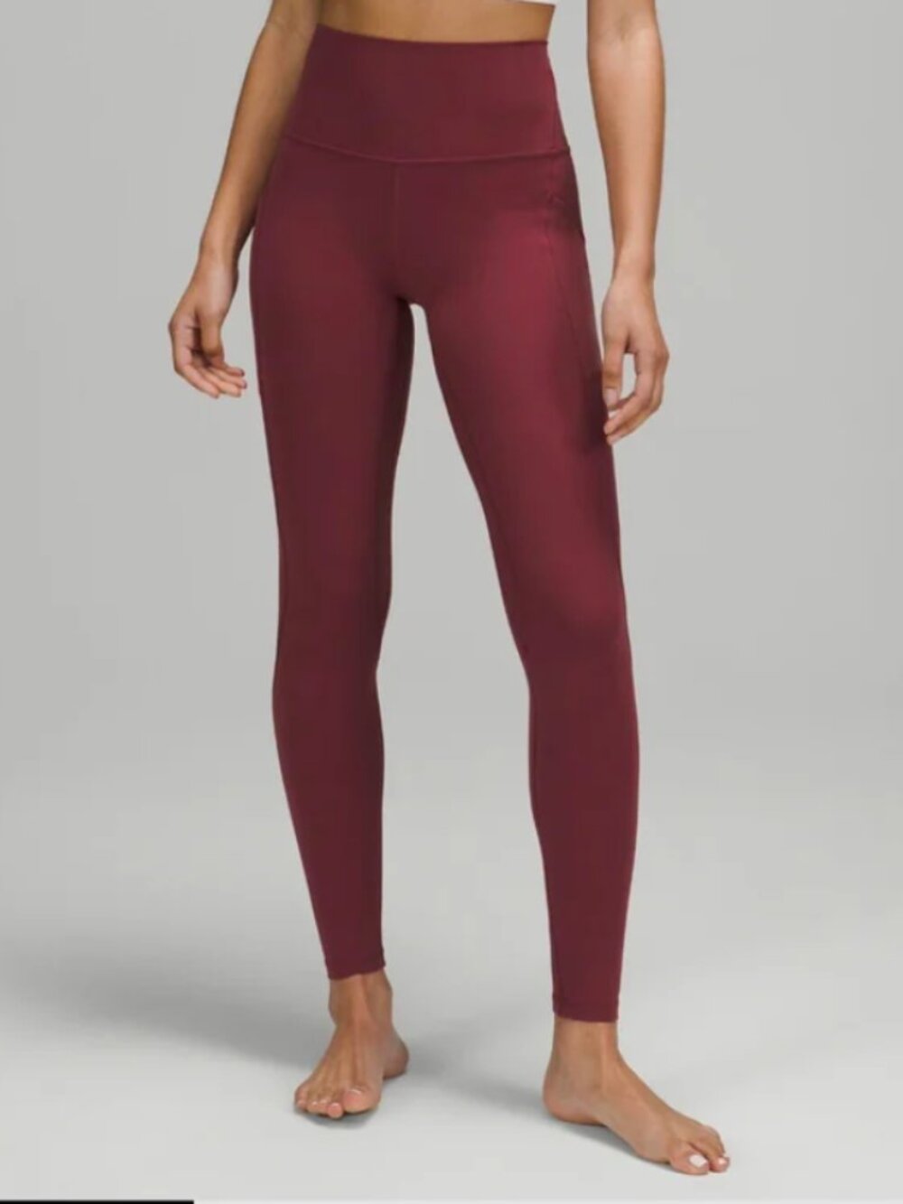 Lululemon Align High-Rise Leggings Mulled Wine Size 4 28"